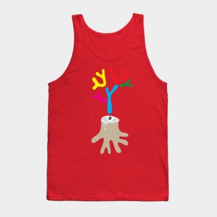 Tree and eyes Tank Top